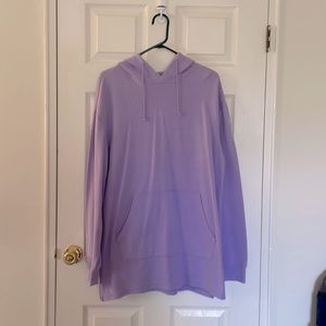 Original Use drop length hoodie in purple/lavender - Men’s L